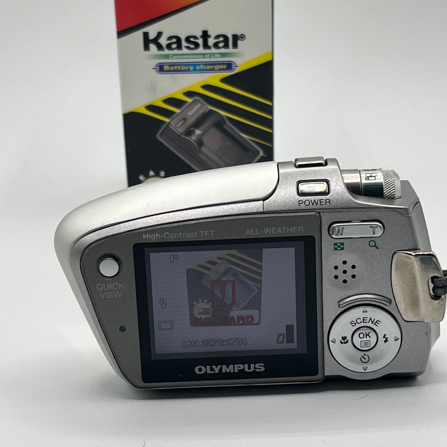 Olympus Stylus Verve Silver Y2K Digital Camera