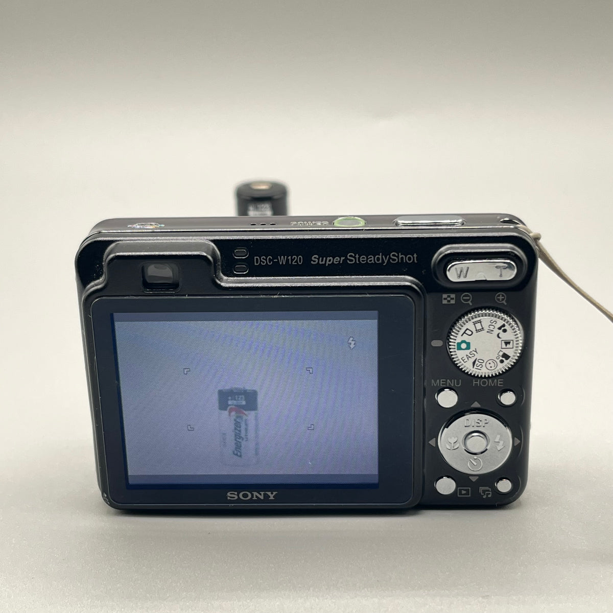 Sony CyberShot DSC-W120 Black Digital Camera