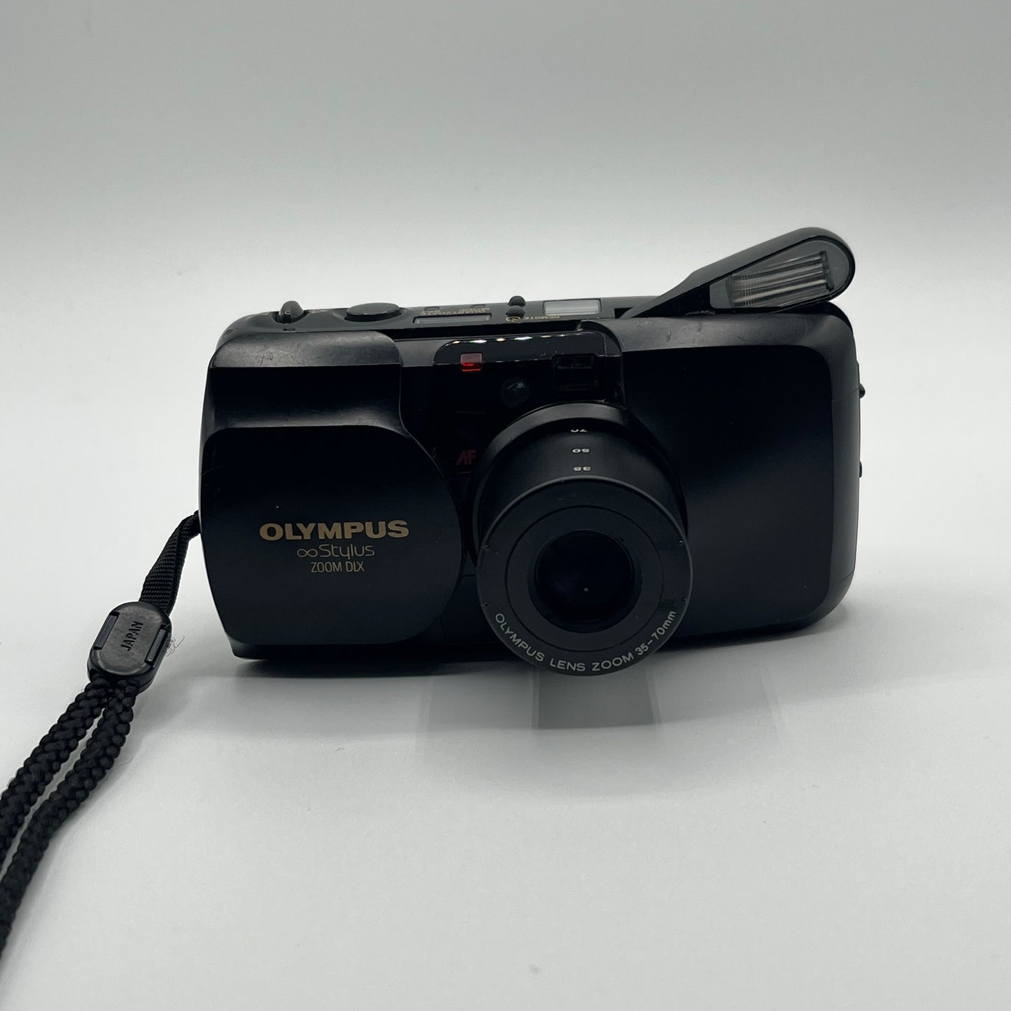 Olympus Infinity Stylus Zoom DLX 35mm Point and Shoot Black Film Camera