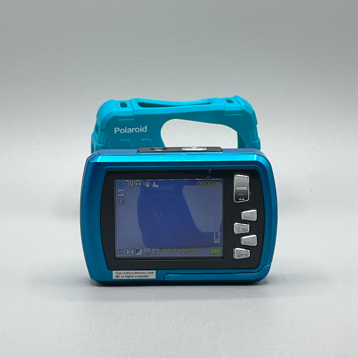 Teal Polaroid IS048 Point and Shoot Digital Camera | Like New Condition