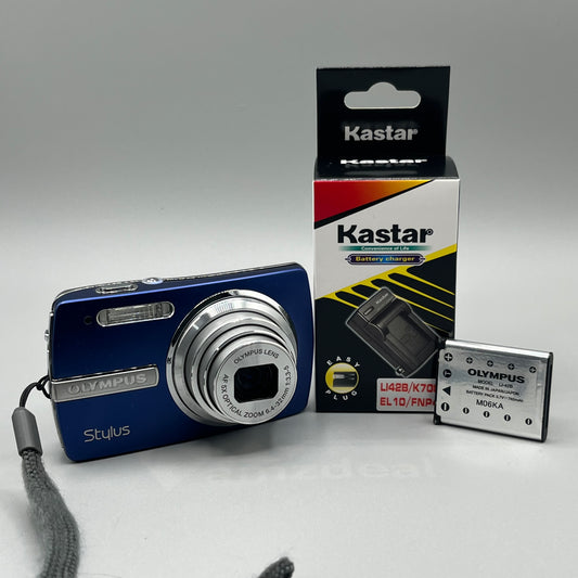 Olympus Stylus 840 Blue Digital Camera