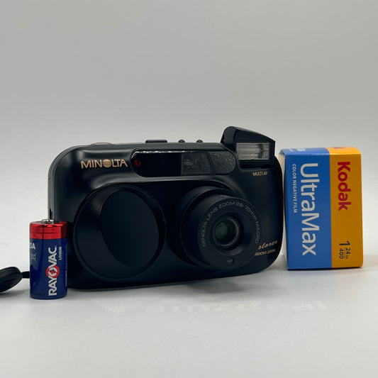 Minolta Explorer Freedom Zoom Black Film Camera