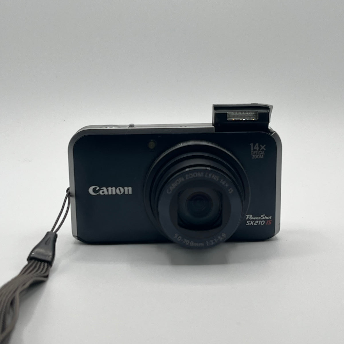Canon Powershot SX210 IS Black Digital Camera
