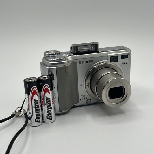 Fujifilm FinePix E550 Silver Digital Camera