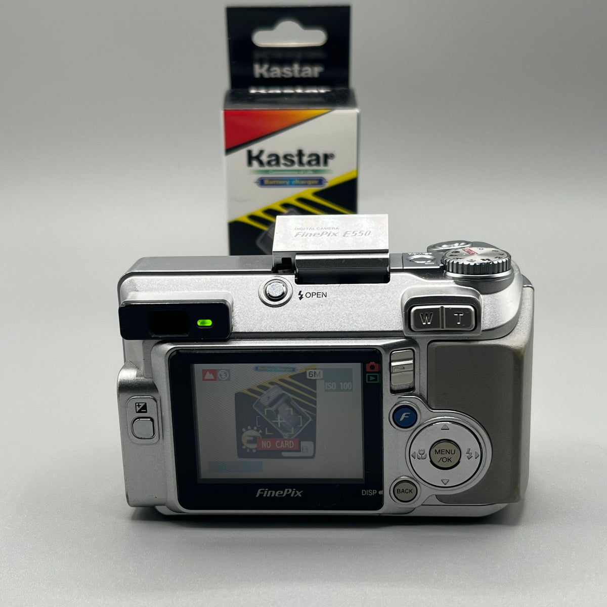 Fujifilm FinePix E550 Silver Digital Camera