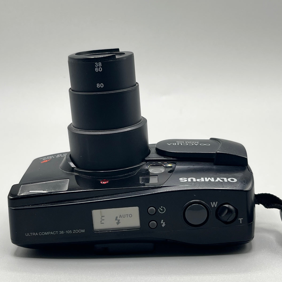 Olympus Accura Infinity Zoom 105 Black Film Camera | 35mm