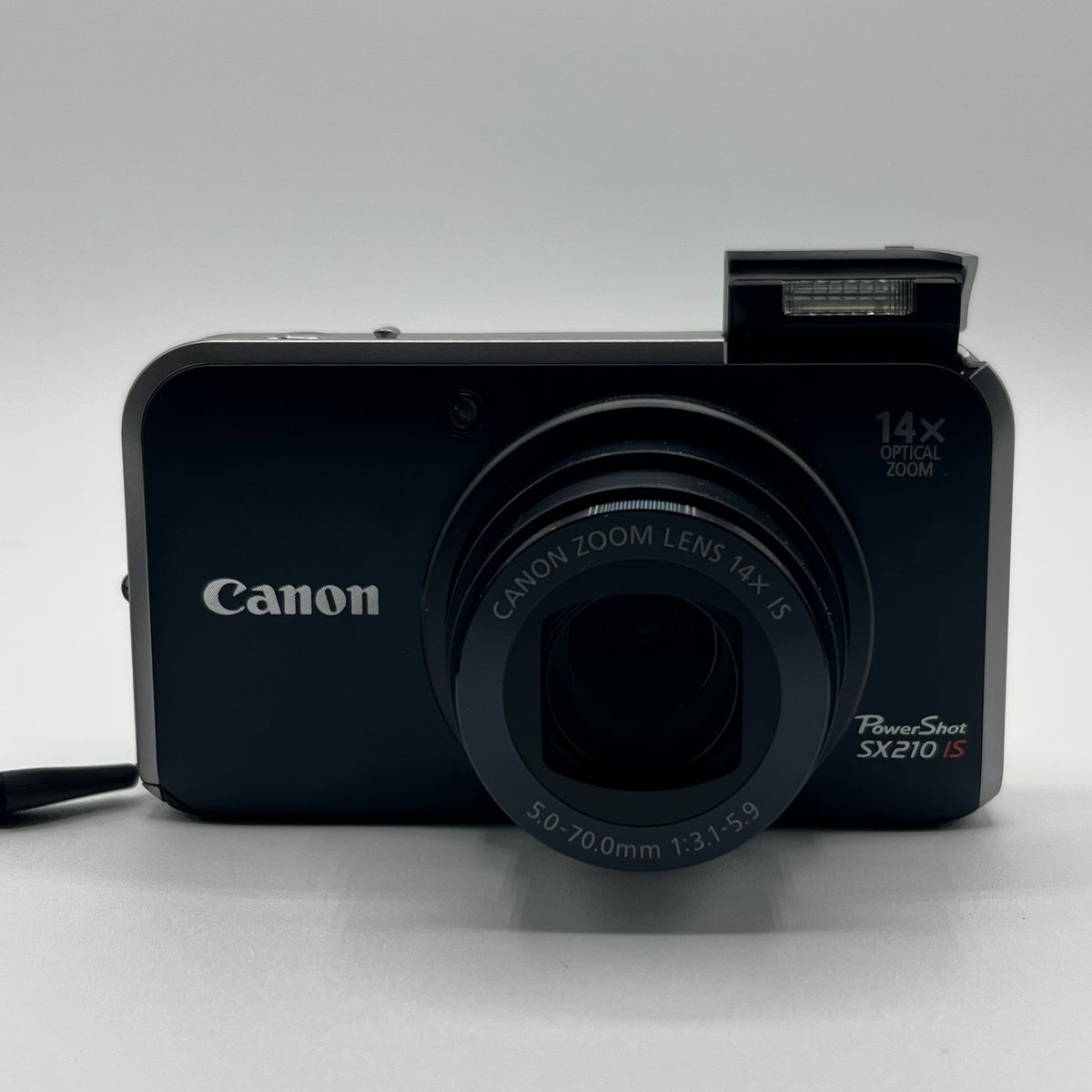 Canon PowerShot SX210 IS Black Digital Camera