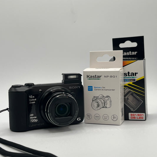 Sony CyberShot DSC-H90 Black Digital Camera