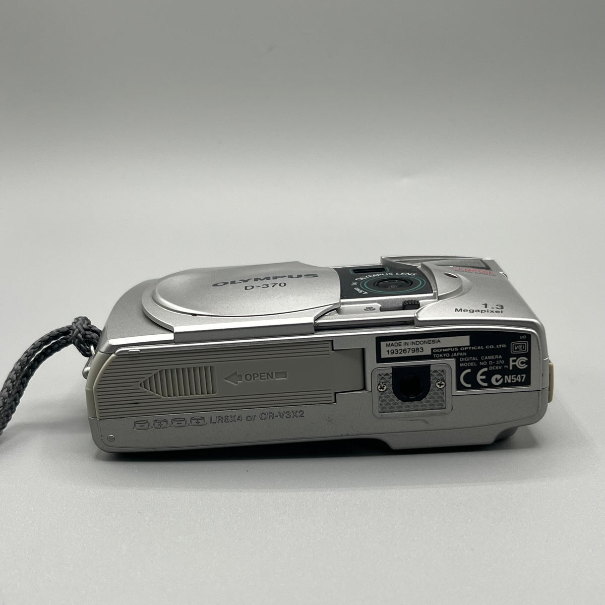 Olympus Camedia D-370 Silver Digital Camera