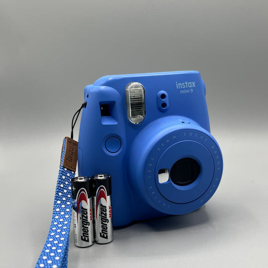 Instax Mini 9 Blue Film Camera