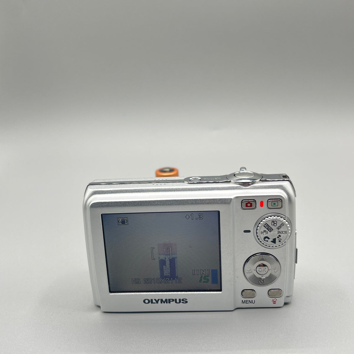 Olympus FE-200 Silver Digital Camera