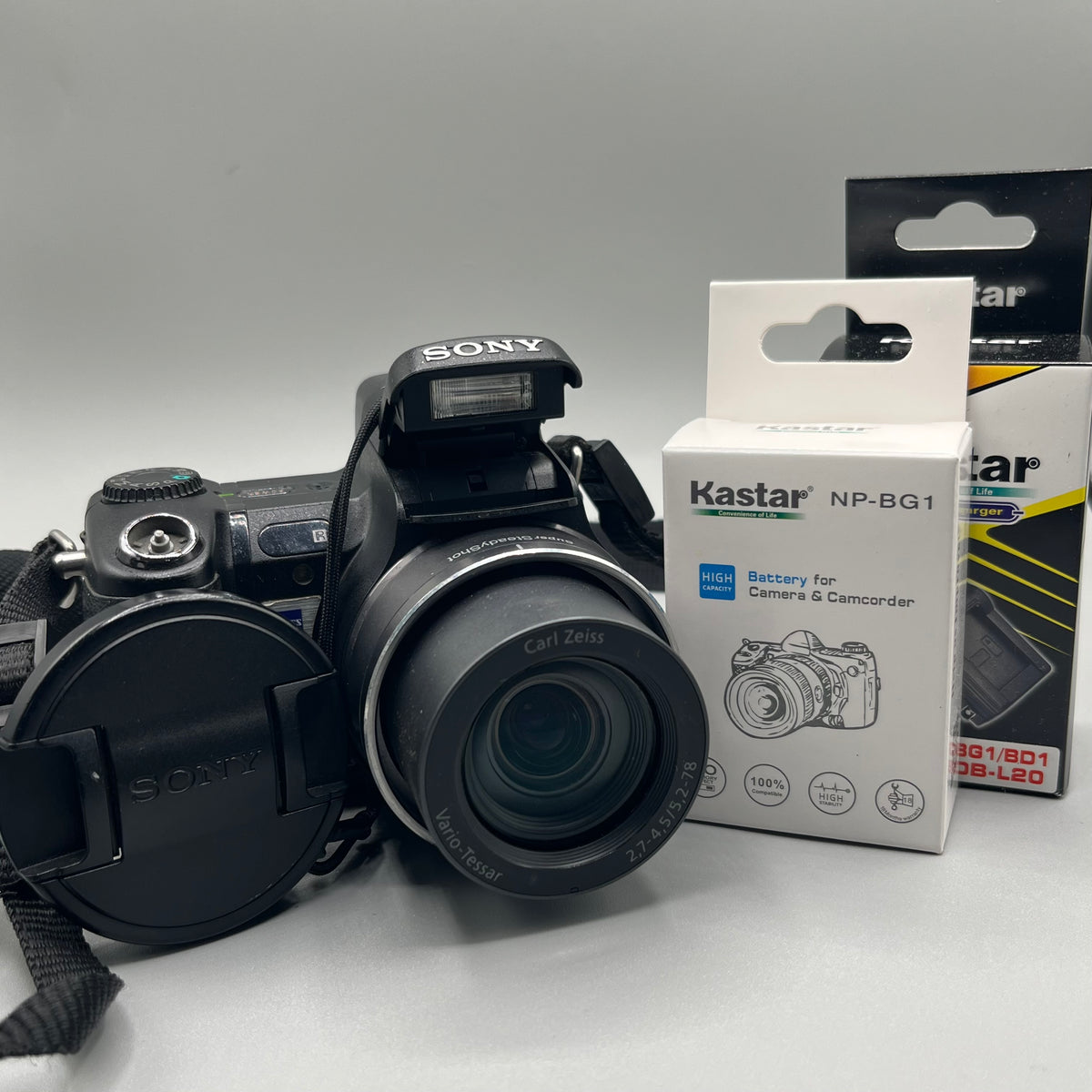 Sony CyberShot DSC-H7 Black Digital Camera