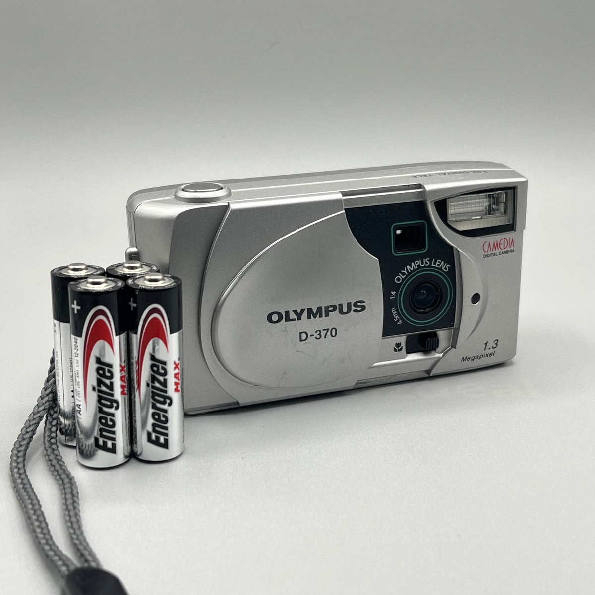 Olympus Camedia D-370 Silver Digital Camera