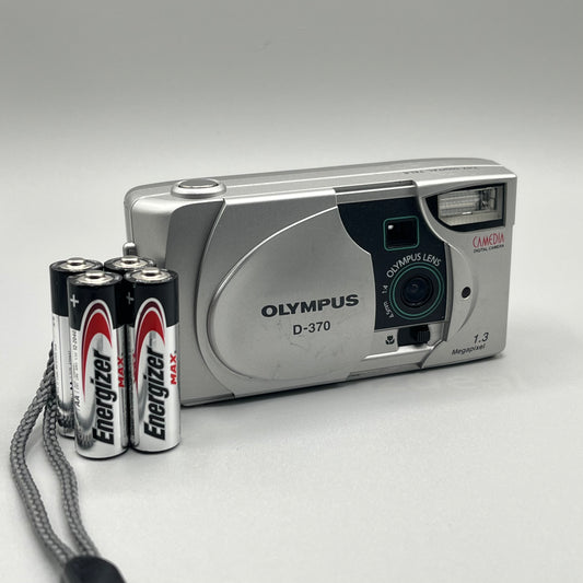 Olympus Camedia D-370 Silver Digital Camera