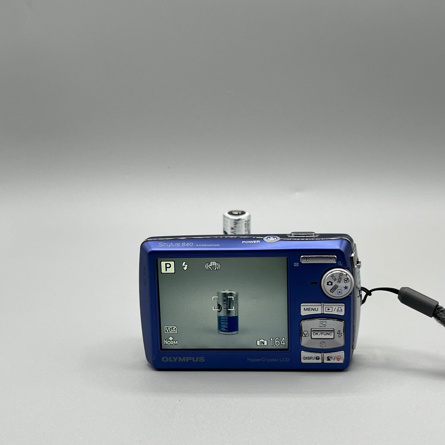 Olympus Stylus 840 Blue Digital Camera