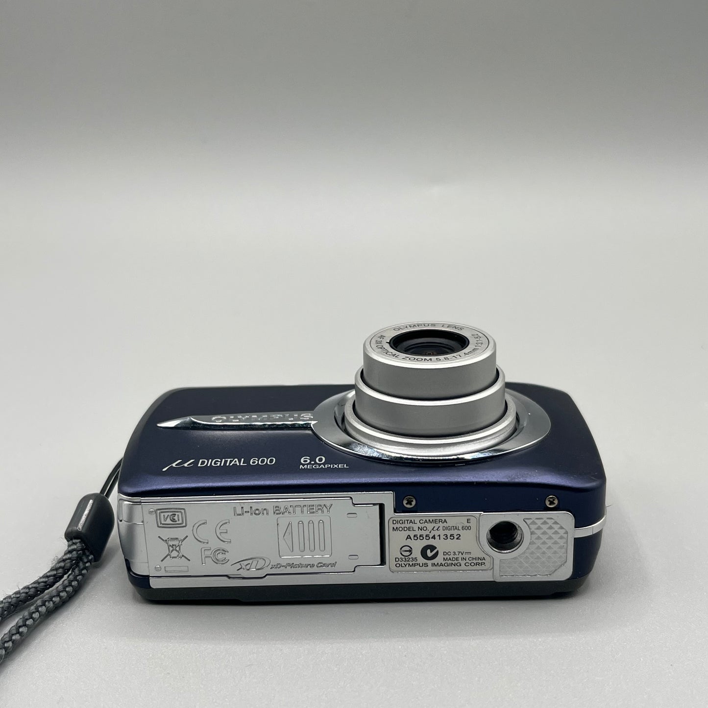Olympus Stylus Mju 600 Blue Digital Camera