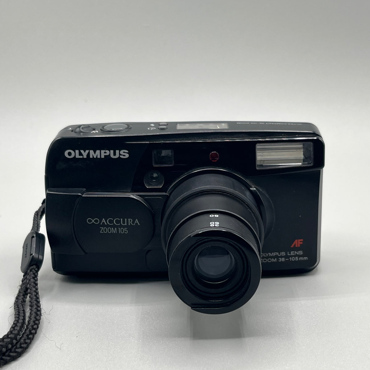 Olympus Accura Infinity Zoom 105 Black Film Camera | 35mm