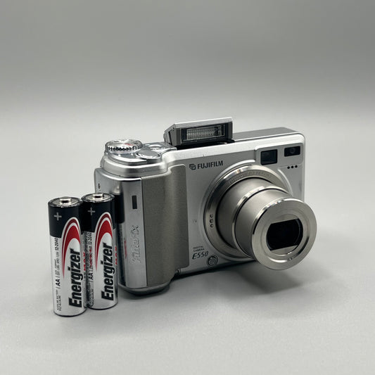 Fujifilm FinePix E550 Silver Digital Camera