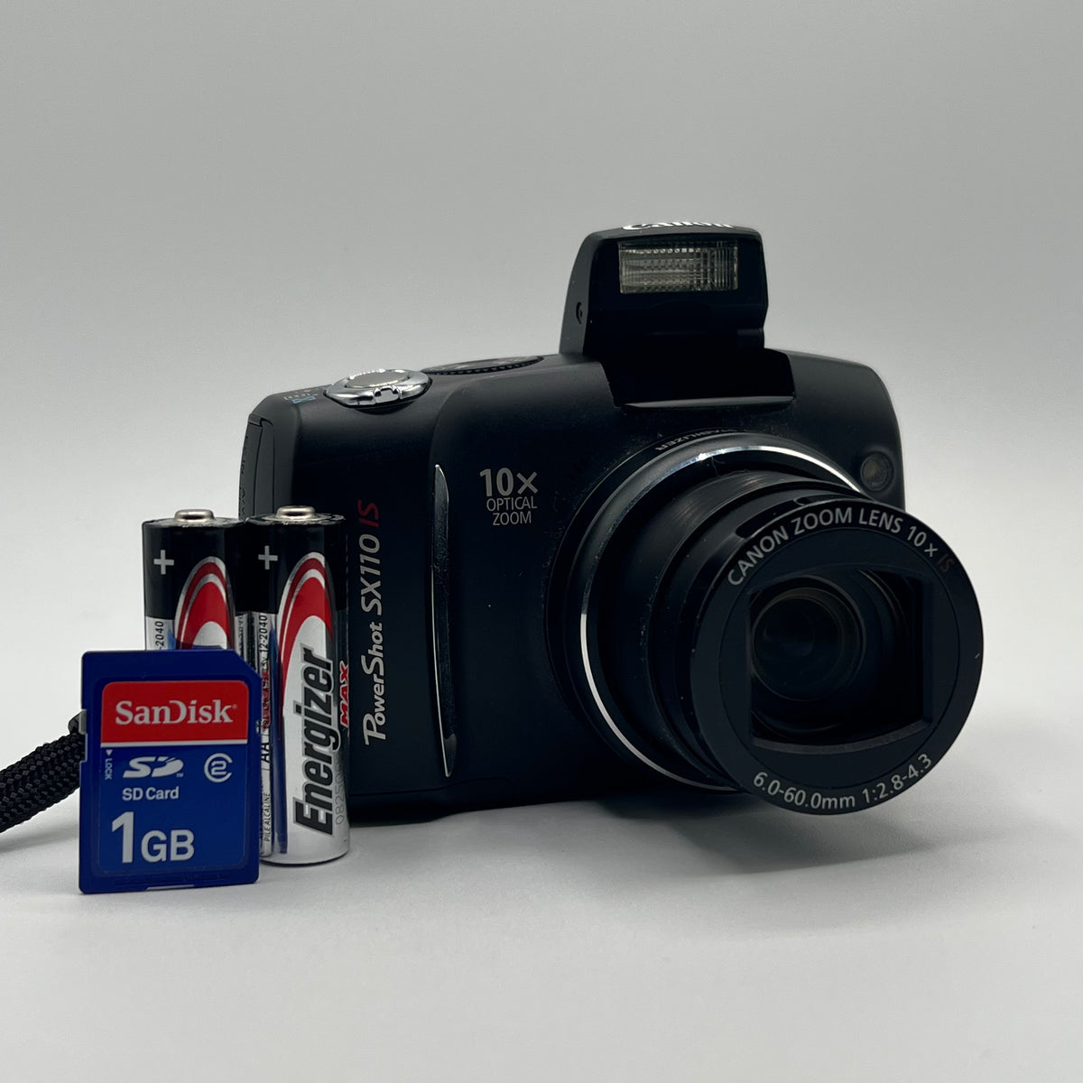 Canon PowerShot SX110 IS Black Digital Camera