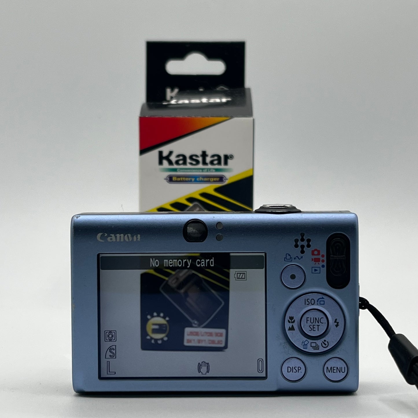 Canon PowerShot SD1100 IS Blue Digital Elph Camera