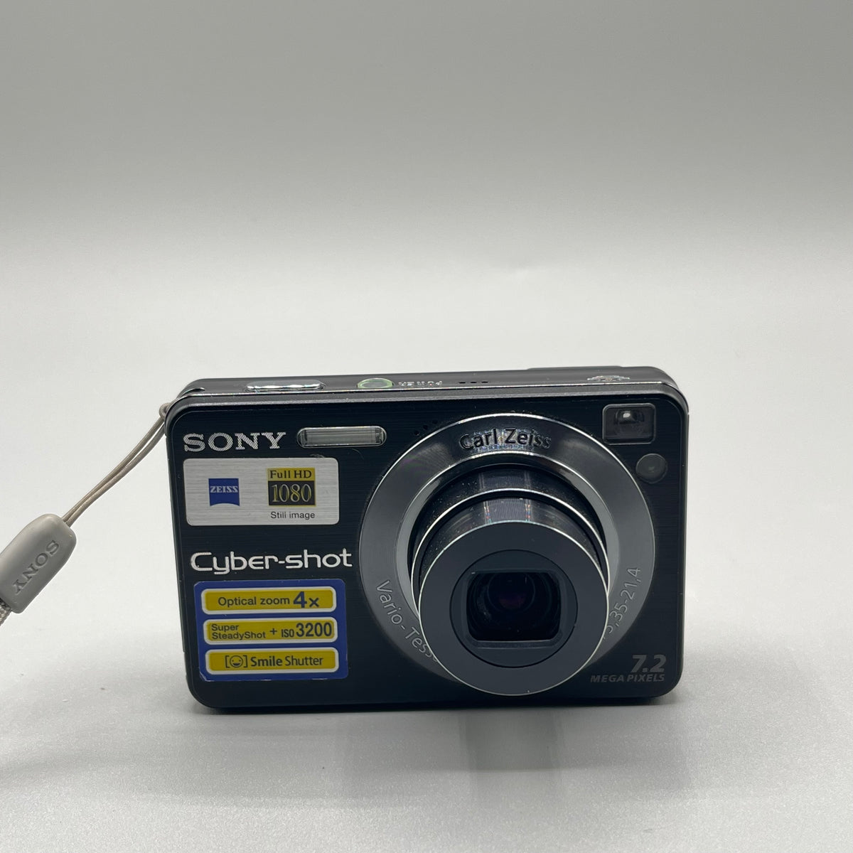 Sony CyberShot DSC-W120 Black Digital Camera