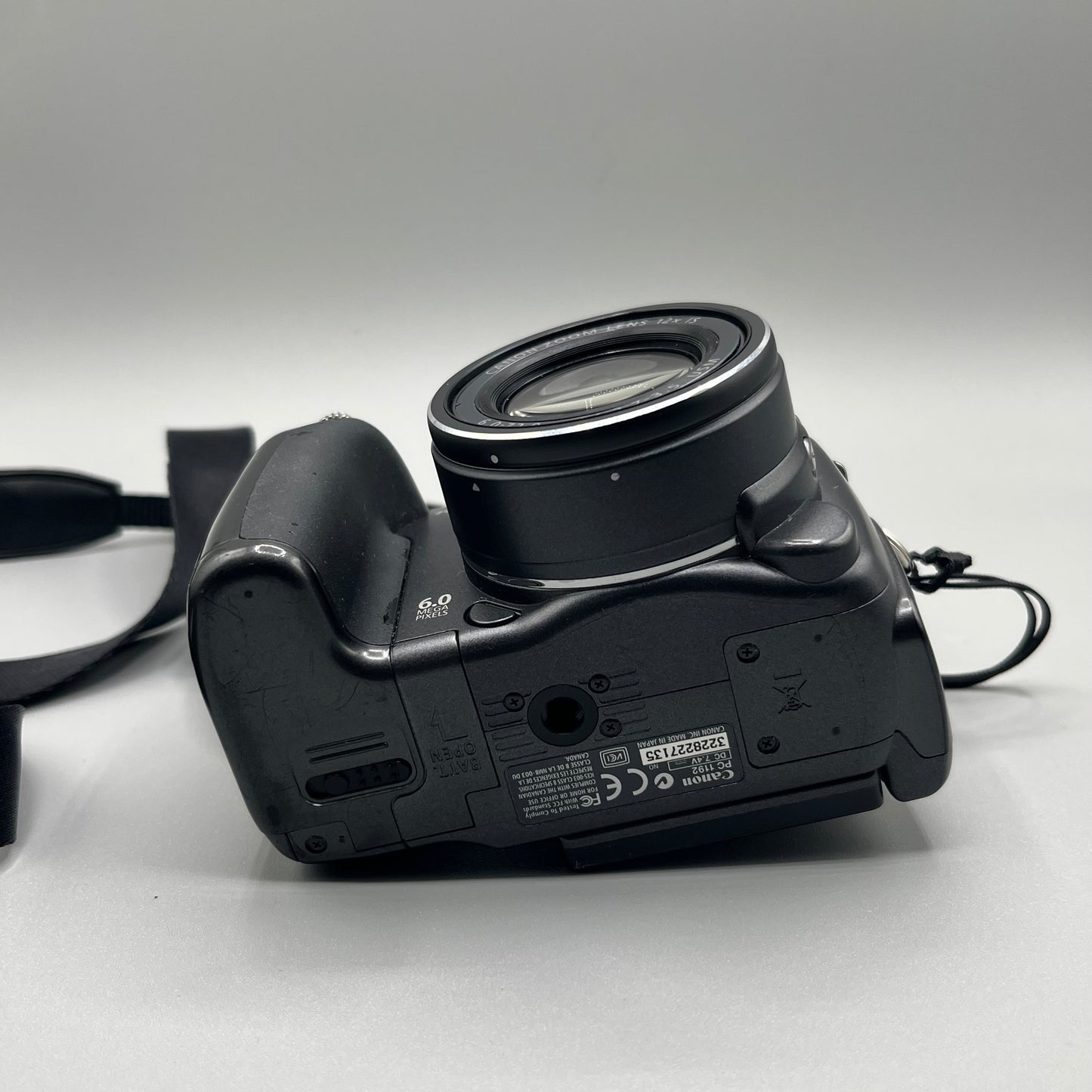 Canon PowerShot S3 IS Black Digital Camera