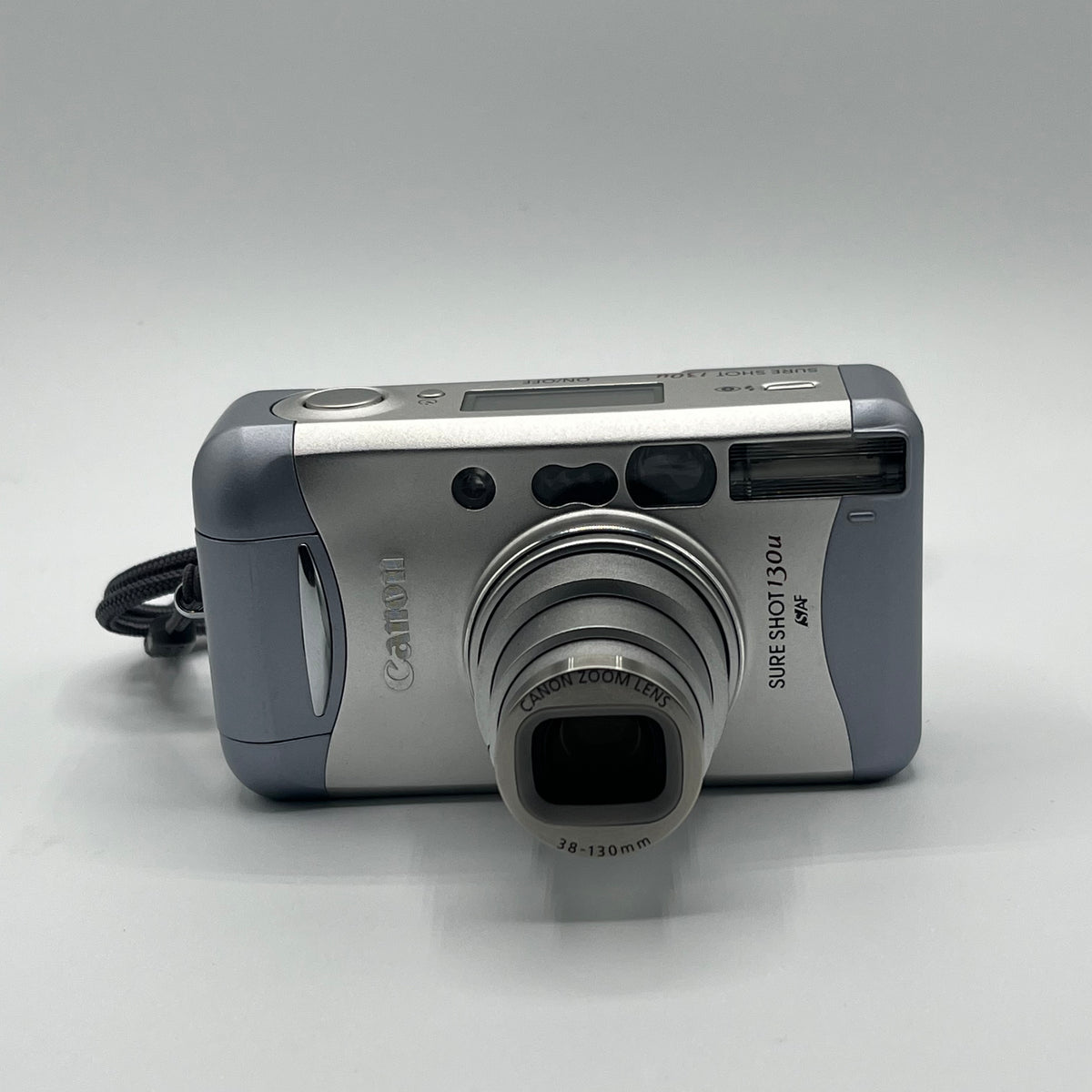 Canon Sure Shot 130u Silver Point and Shoot Film Camera