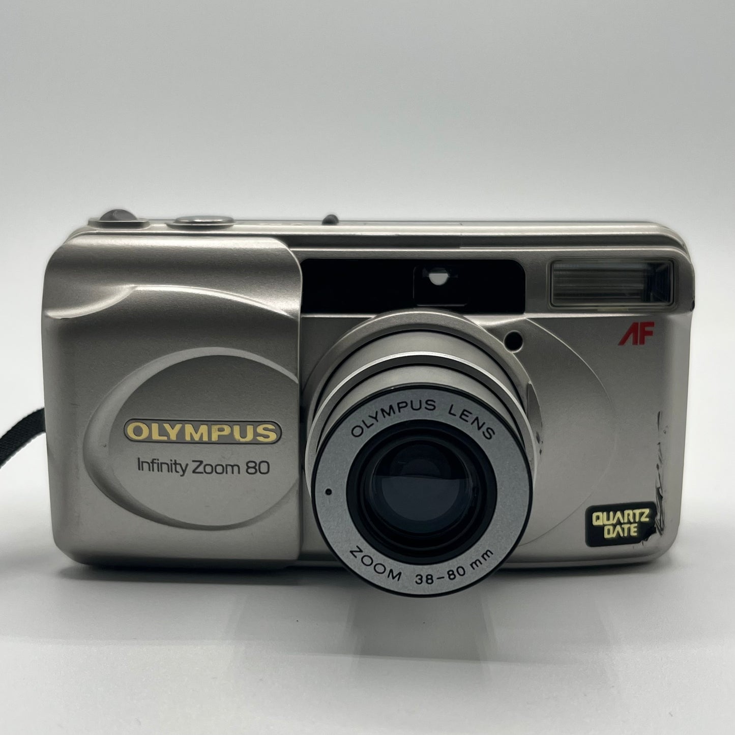 Olympus Infinity Zoom 80 Silver Film Camera