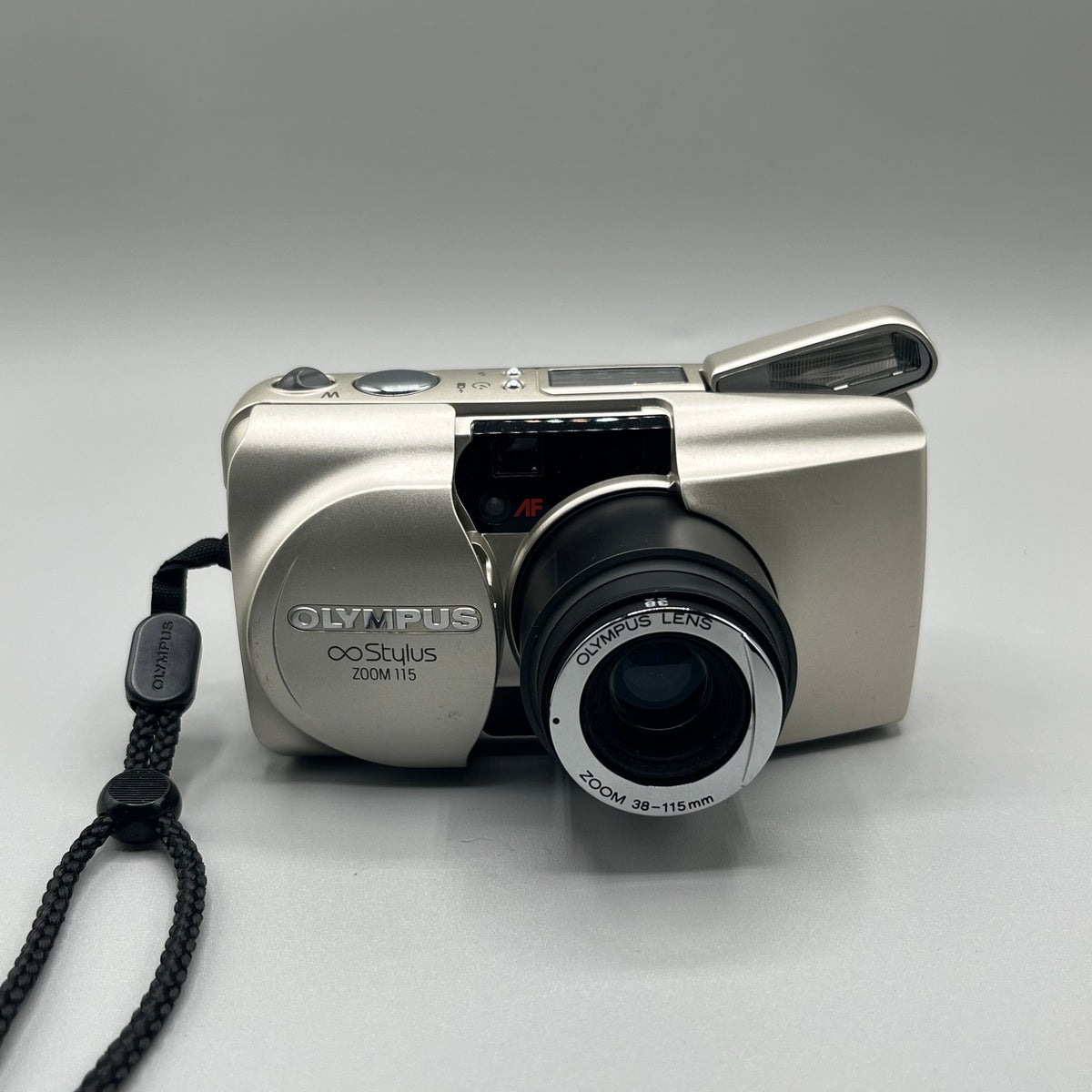 Olympus Stylus Infinity Zoom 115 Silver Film Camera