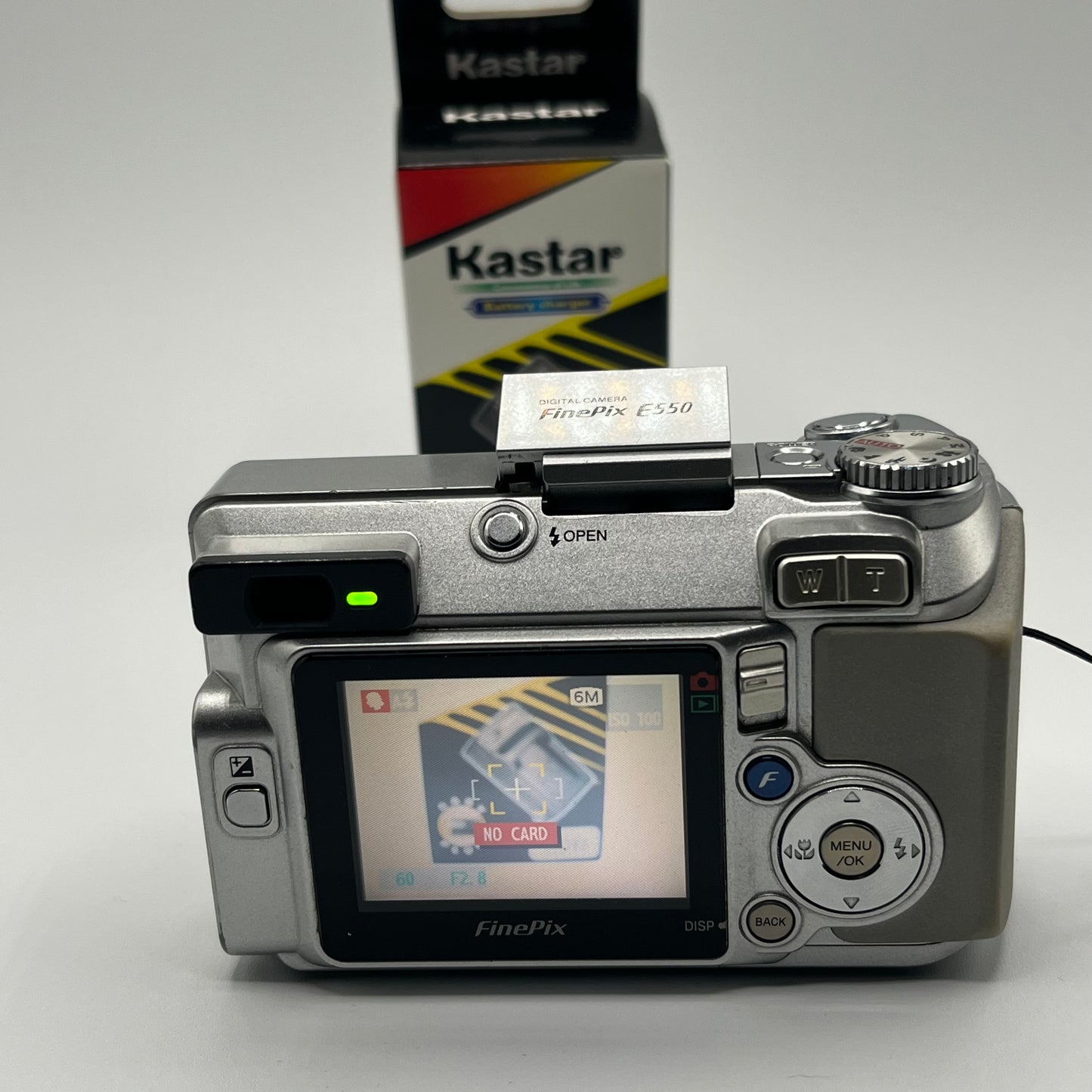 Fujifilm FinePix E550 Silver Digital Camera