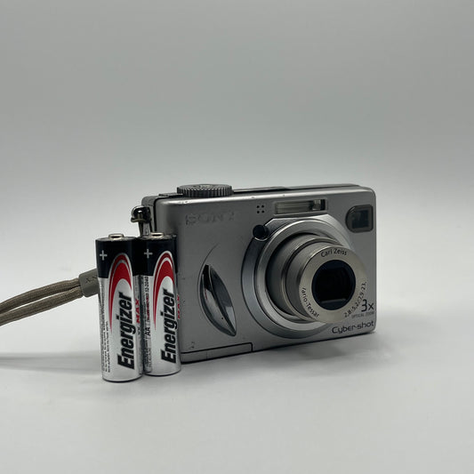 Sony CyberShot DSC-W5 Silver Digital Camera