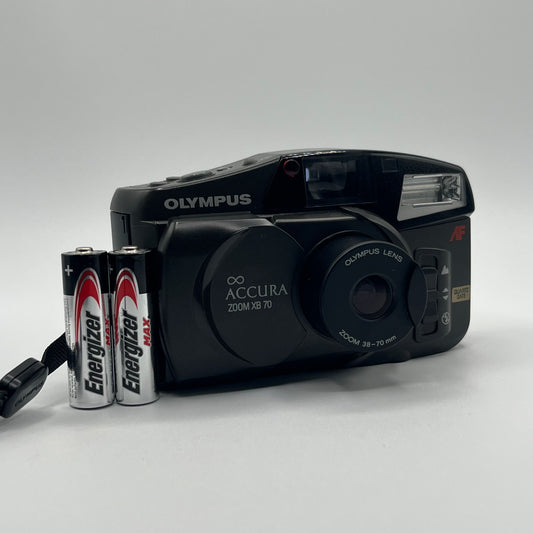 Olympus Accura Zoom XB 70 Black Film Camera