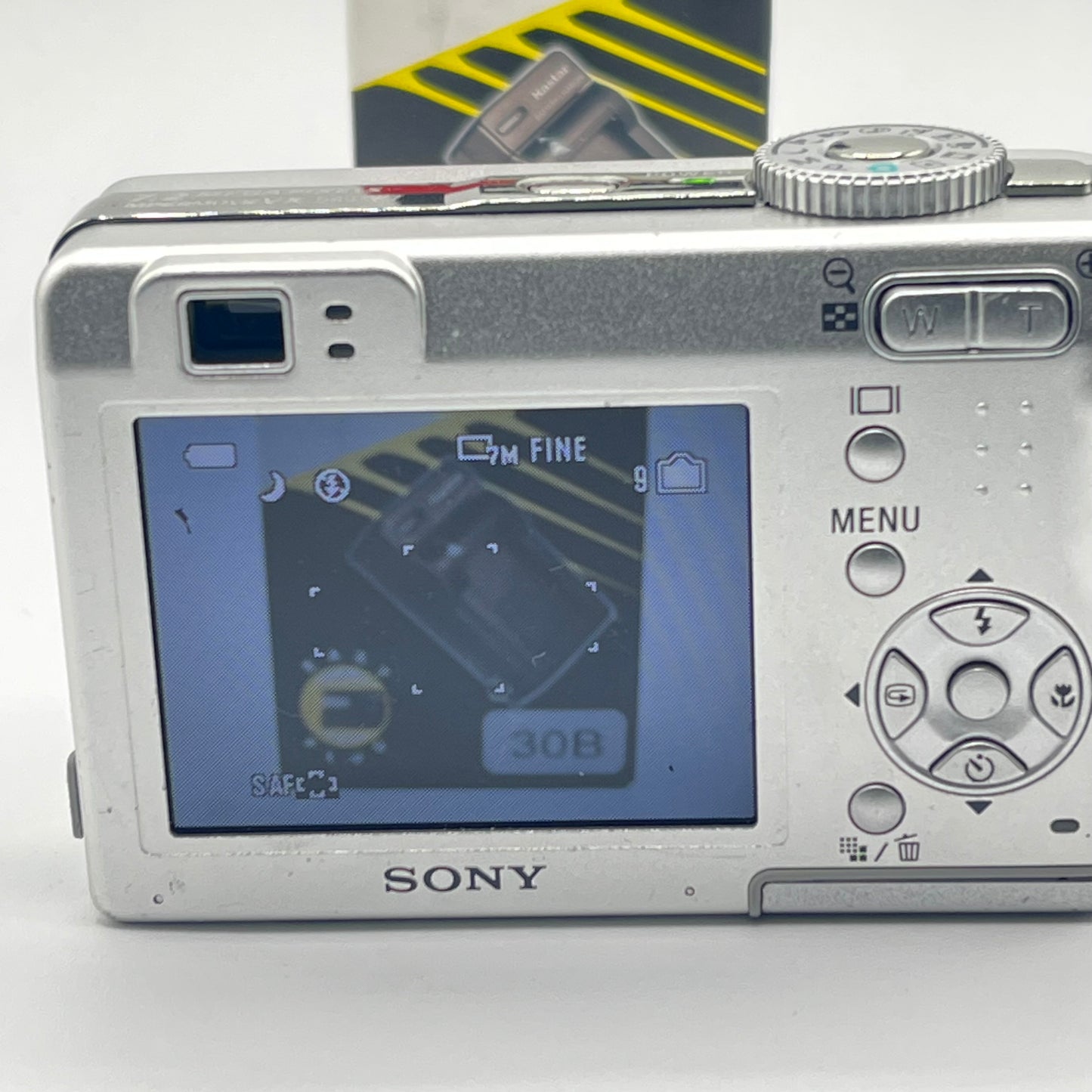 Sony CyberShot DSC-W7 Silver Digital Camera