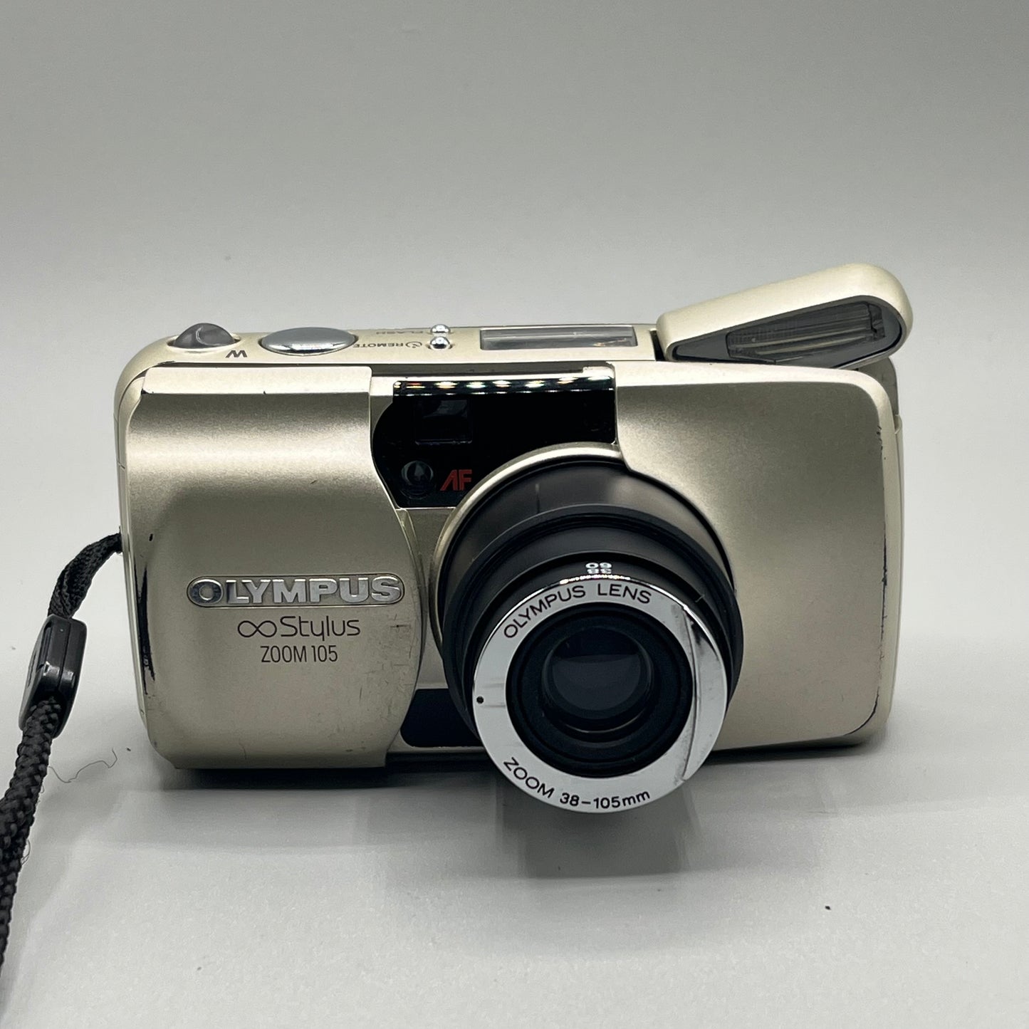 Olympus Stylus Zoom 105 Silver Film Camera | 35mm