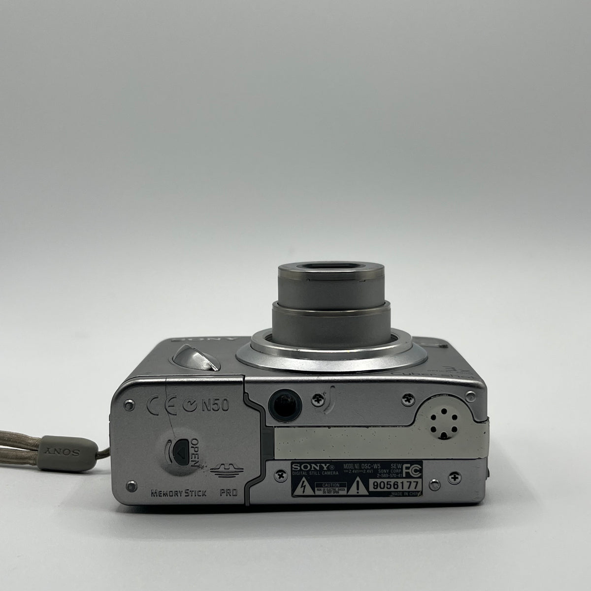 Sony CyberShot DSC-W5 Silver Digital Camera
