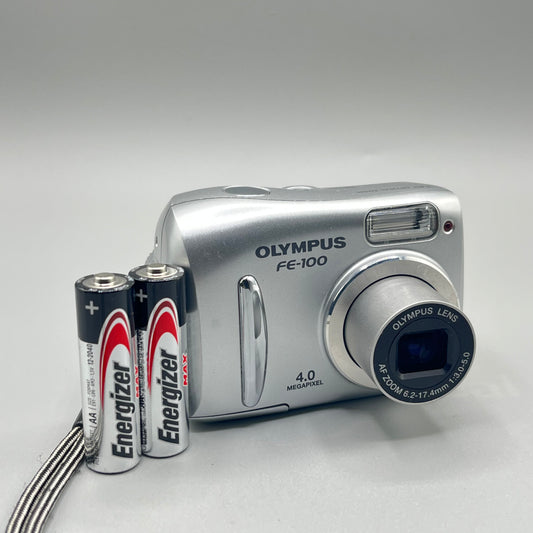 Olympus FE-100 Silver Digital Camera