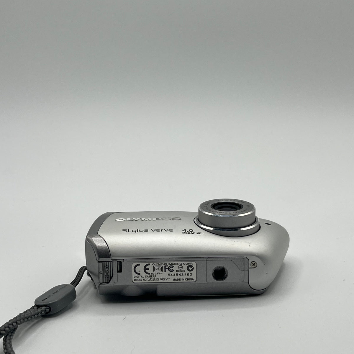 Olympus Stylus Verve Silver Y2K Digital Camera