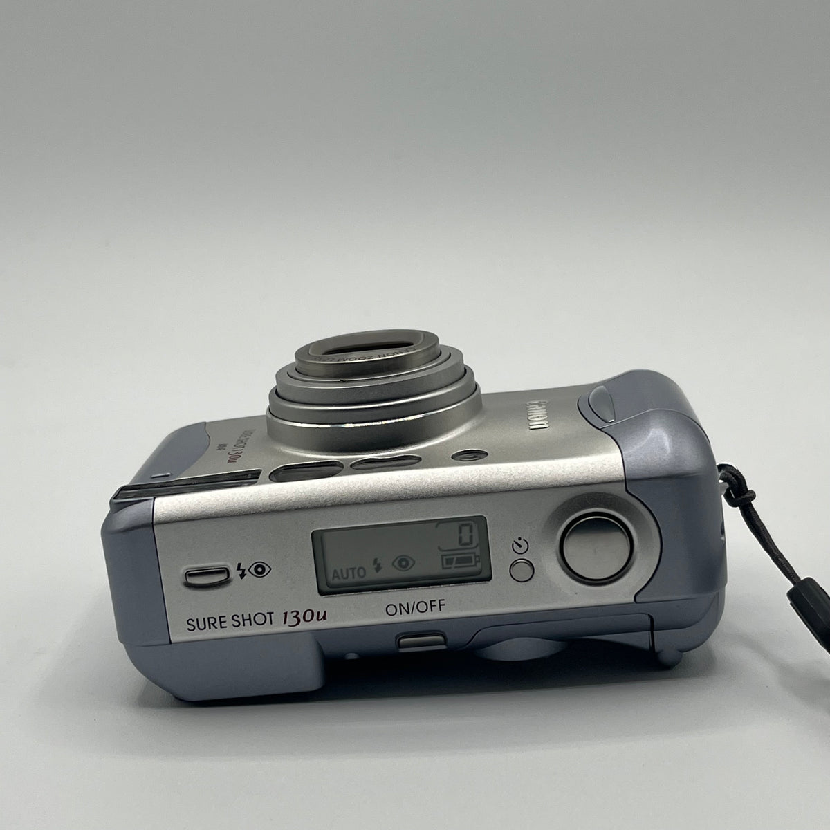 Canon Sure Shot 130u Silver Point and Shoot Film Camera