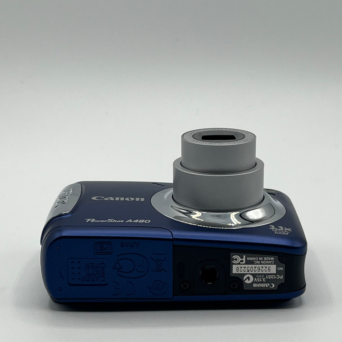 Canon PowerShot A480 Blue Compact Digital Camera