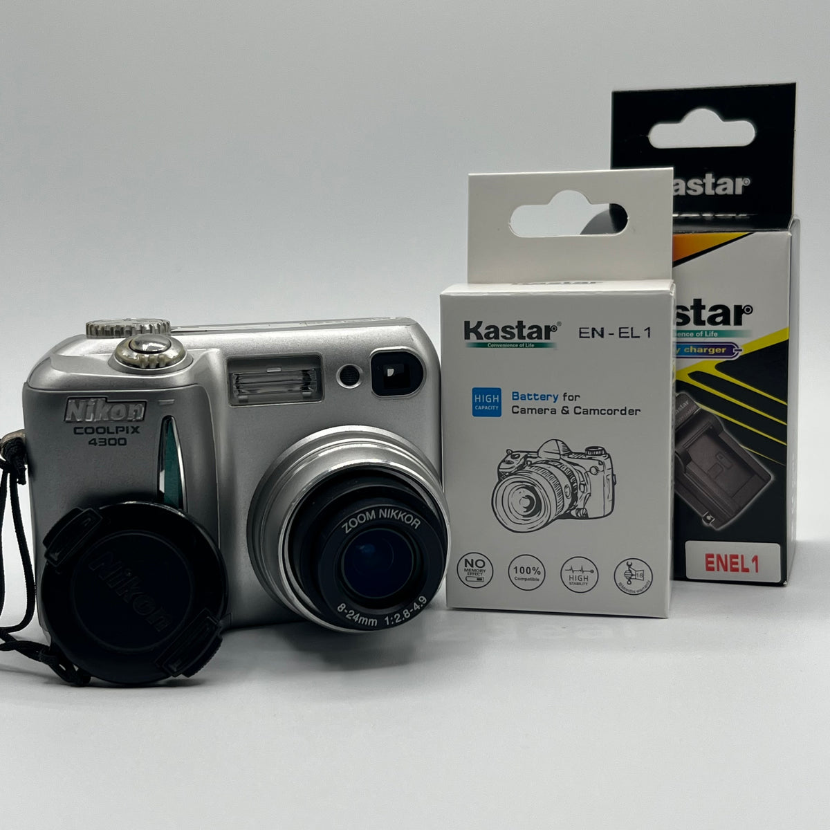 Nikon CoolPix 4300 Silver Digital Camera