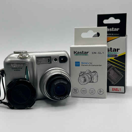 Nikon CoolPix 4300 Silver Digital Camera
