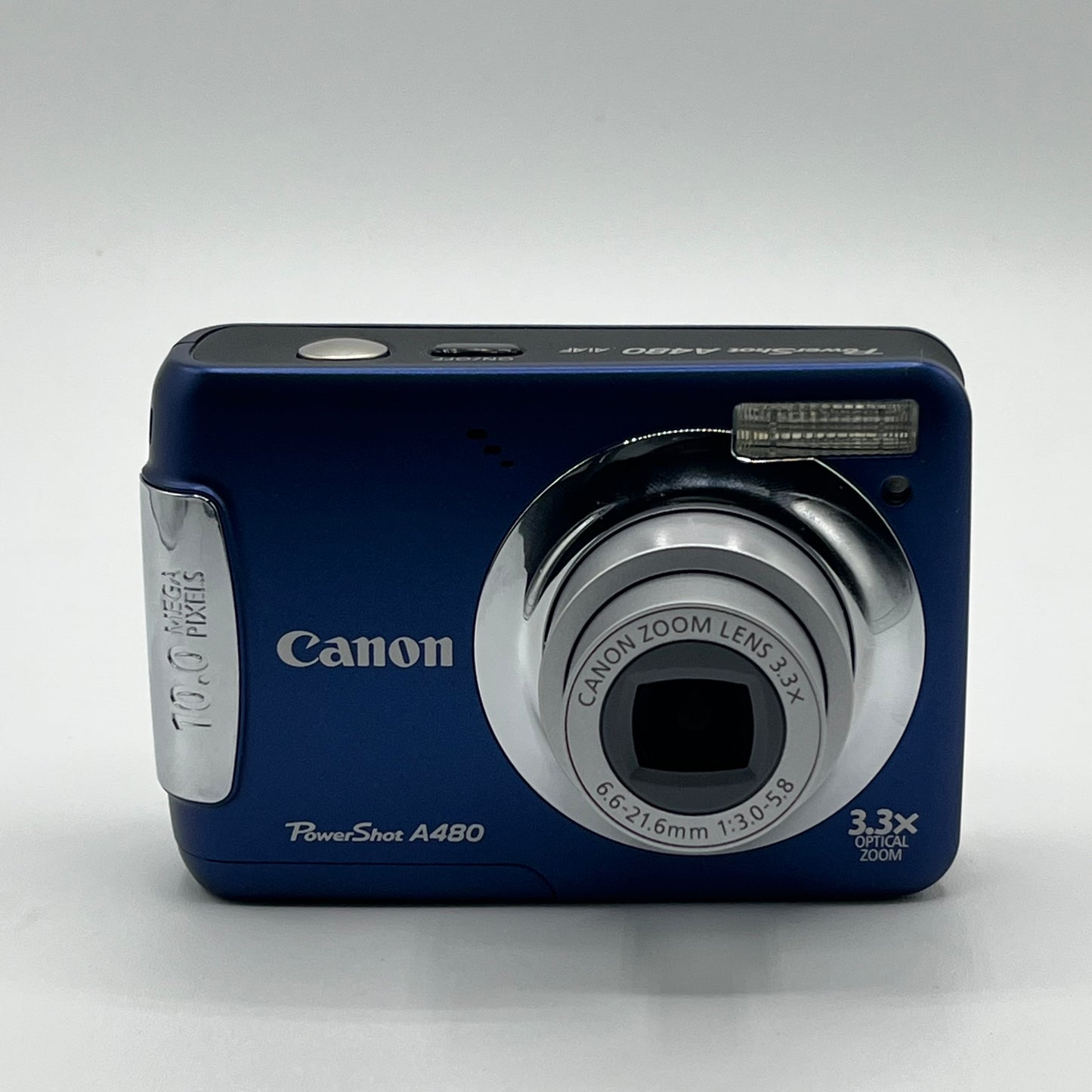 Canon PowerShot A480 Blue Compact Digital Camera