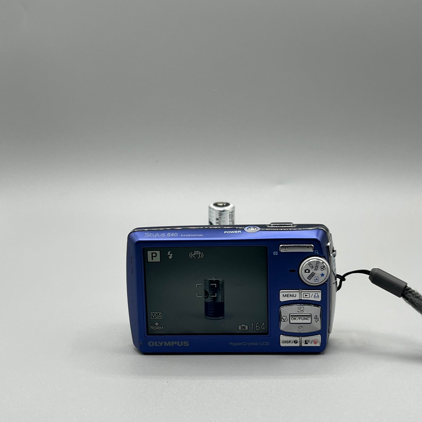 Olympus Stylus 840 Blue Digital Camera
