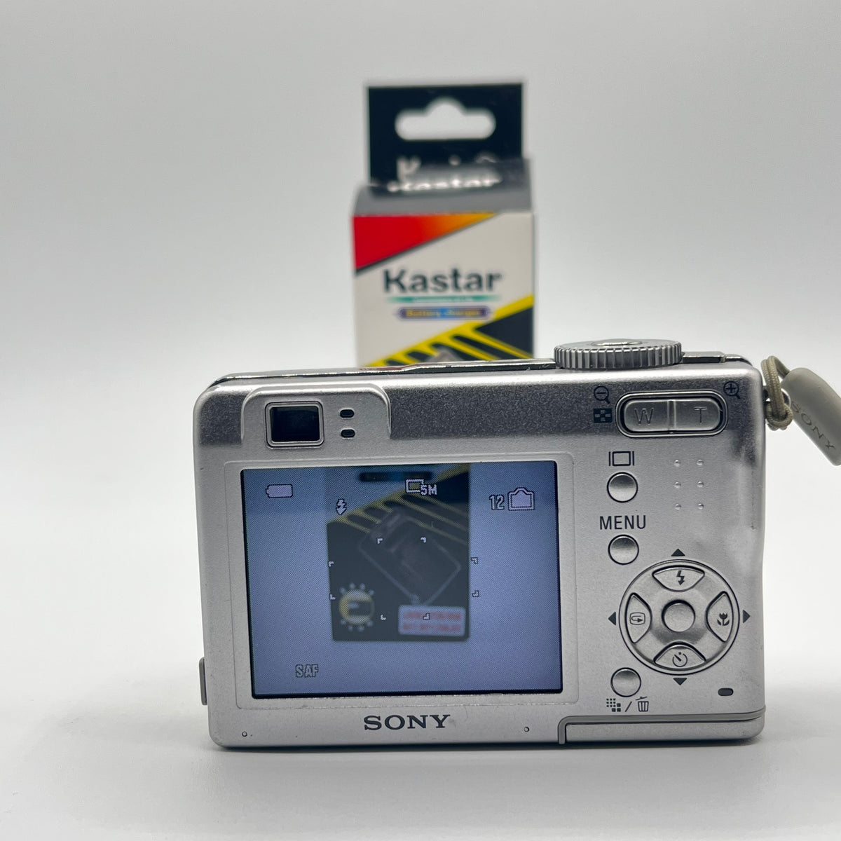 Sony CyberShot DSC-W5 Silver Digital Camera