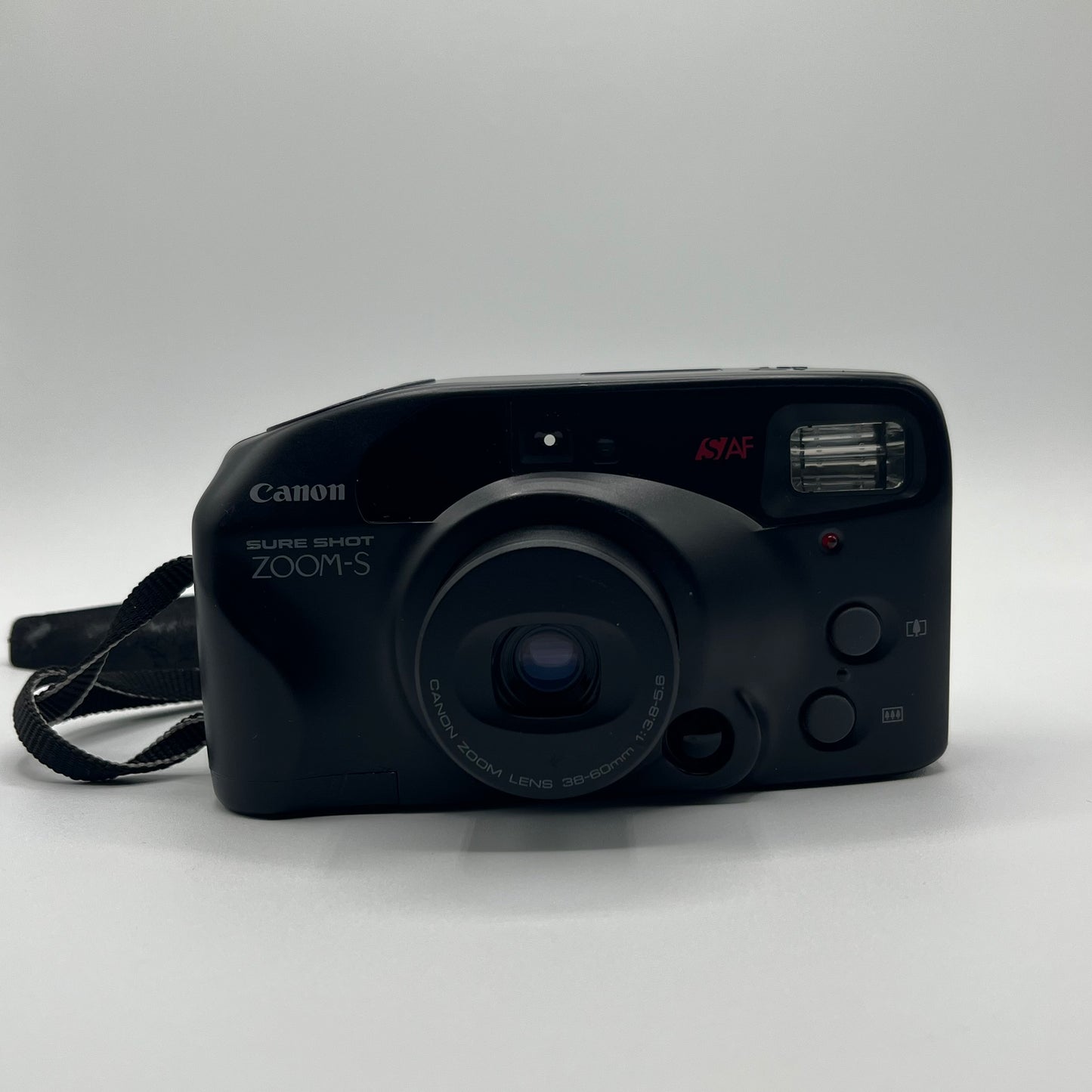 Canon Sure Shot Zoom-S Black Point and Shoot Camera