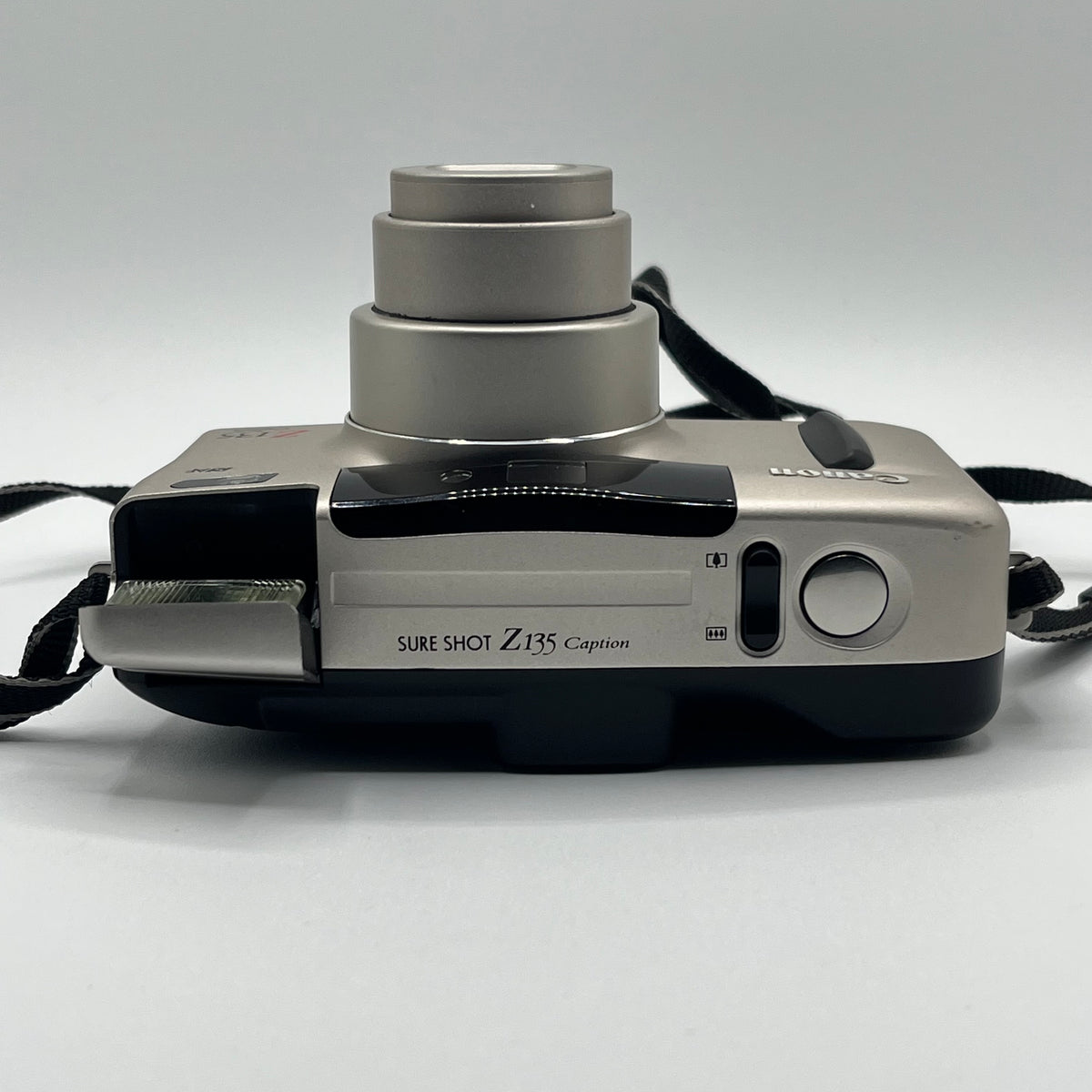 Canon Sure Shot Z135 Caption Silver 35mm Film Camera